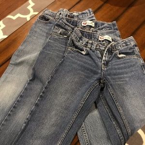 3 boys jeans (2 Levi’s and 1 Oshkosh)